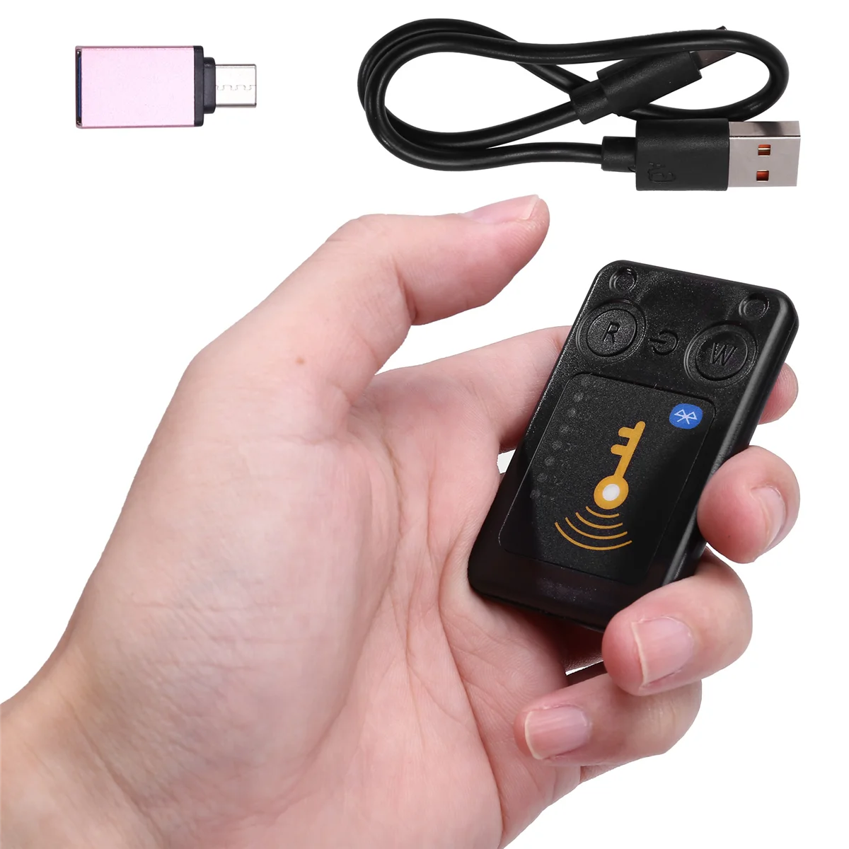 

A47U RFID Smart Chip Reader ISO14443 Key Detection EM125KHZ IC 13.56Mhz Badge Decode RFID Emulator Support Clone Card