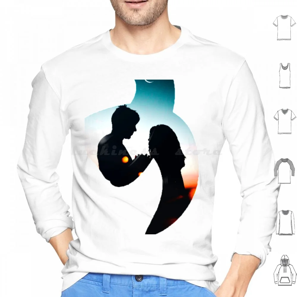 Couple Love-Lo Ve-Valentine Hoodies Long Sleeve Girlfriend And Boyfriend Lovers Valentines Day Expressions Of Love