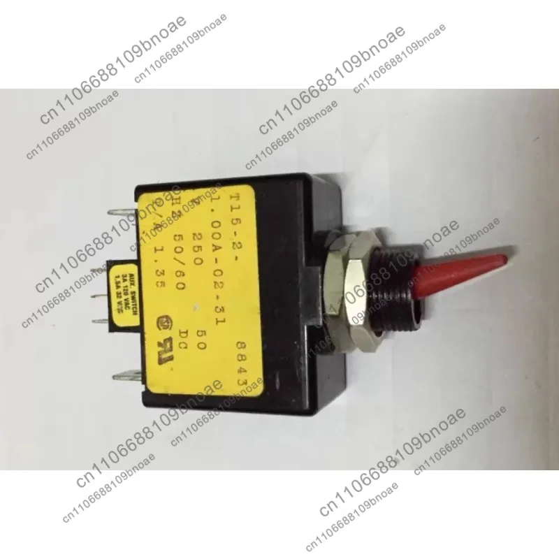 T15-2-1.00a-02-31v 250v1.35a push button circuit breaker