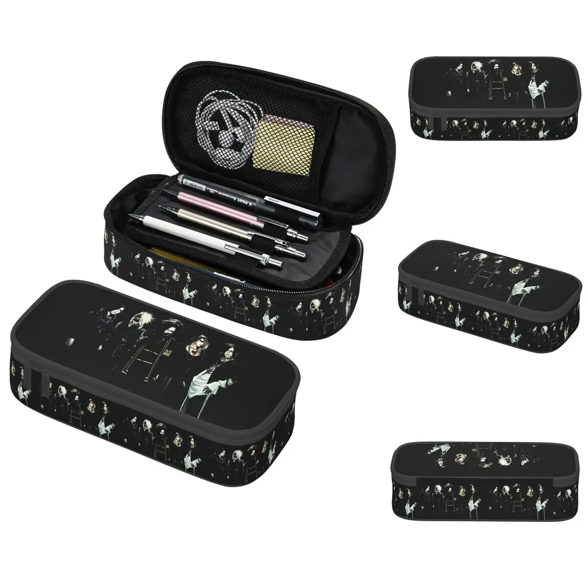 Japan Rock The Gazette Band Etui voor Studenten Geschenken Pen Box Potlood Tas Briefpapier Leveringen Penhouder Tas