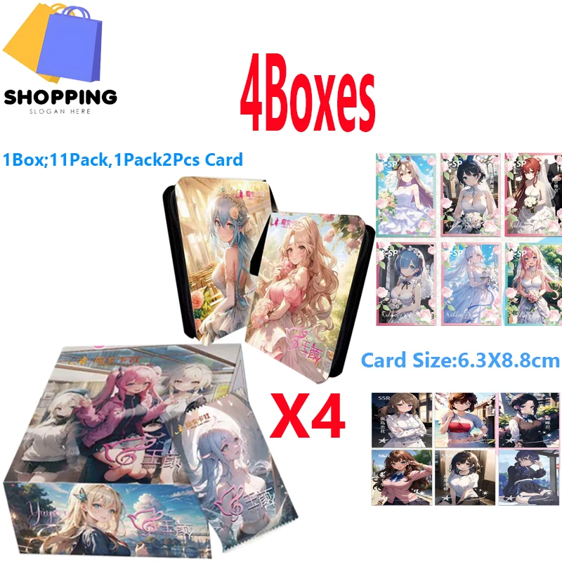 Newest Goddess Story Collection Card Goddess Hobby Anime Doujin Waifu CCG Card Rare Game Card Personal Collection Toy Gifts