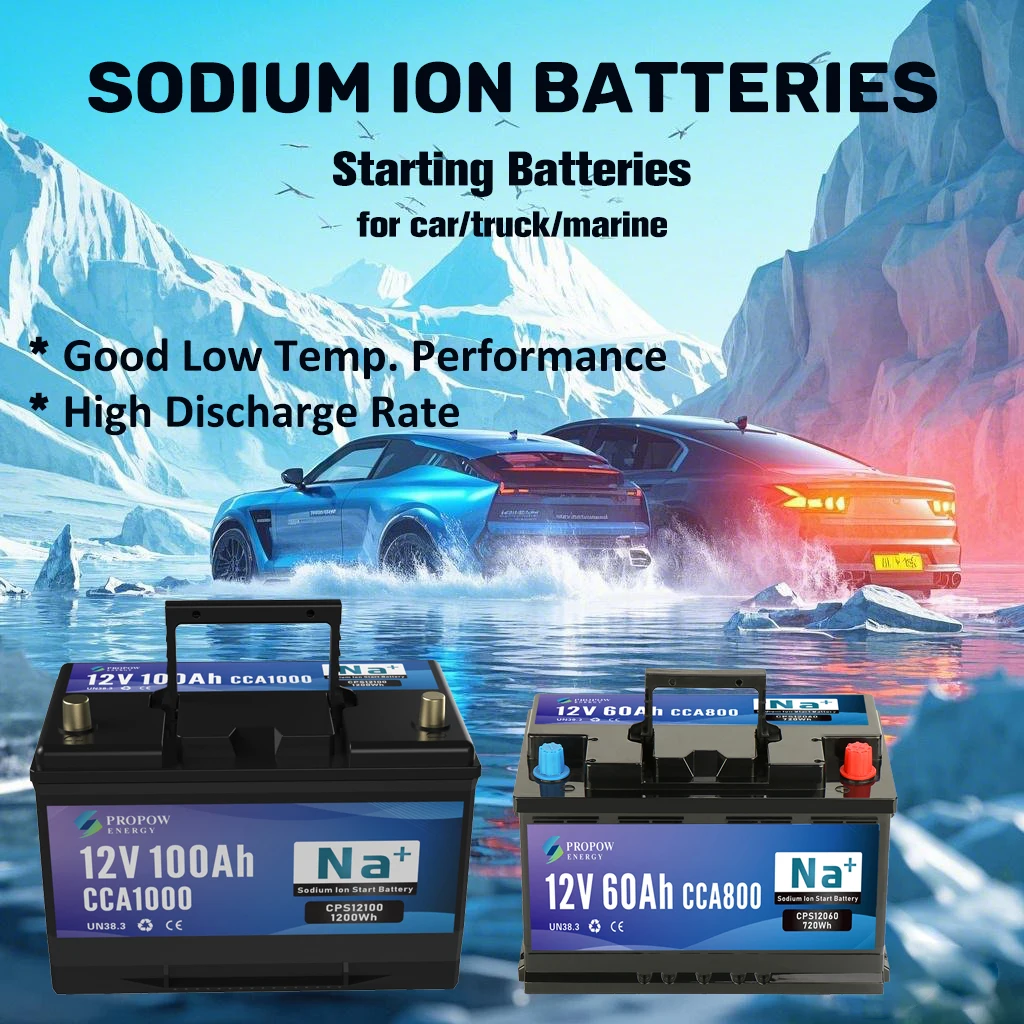 Car Start Sodium Ion Battery Stable Performance In Humid/Harsh Conditions Sodium Ion Battery 48v 12v 60ah 90ah 100ah 200ah view 4