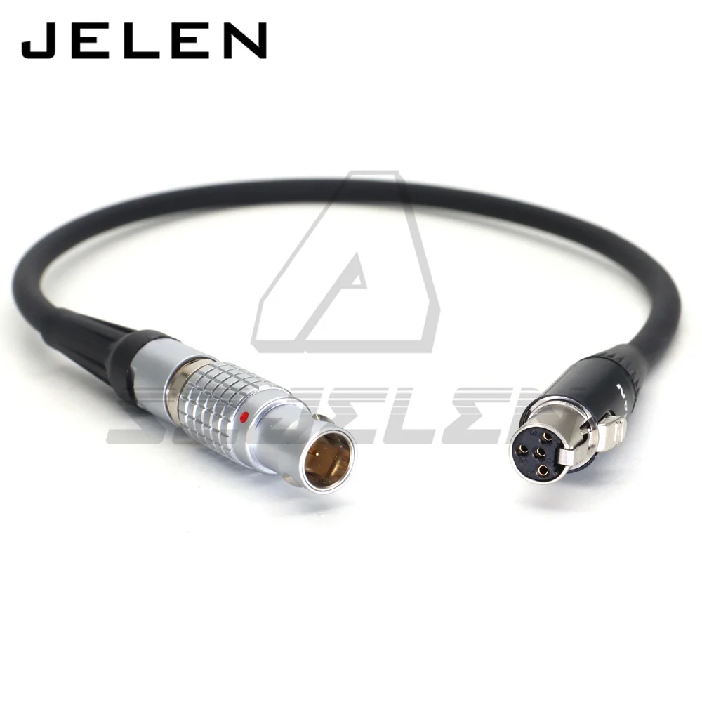 DJI Ronin 2 power 14.8V 6pin  to TA4F 4pin female for TVLOGIC 058 power cable