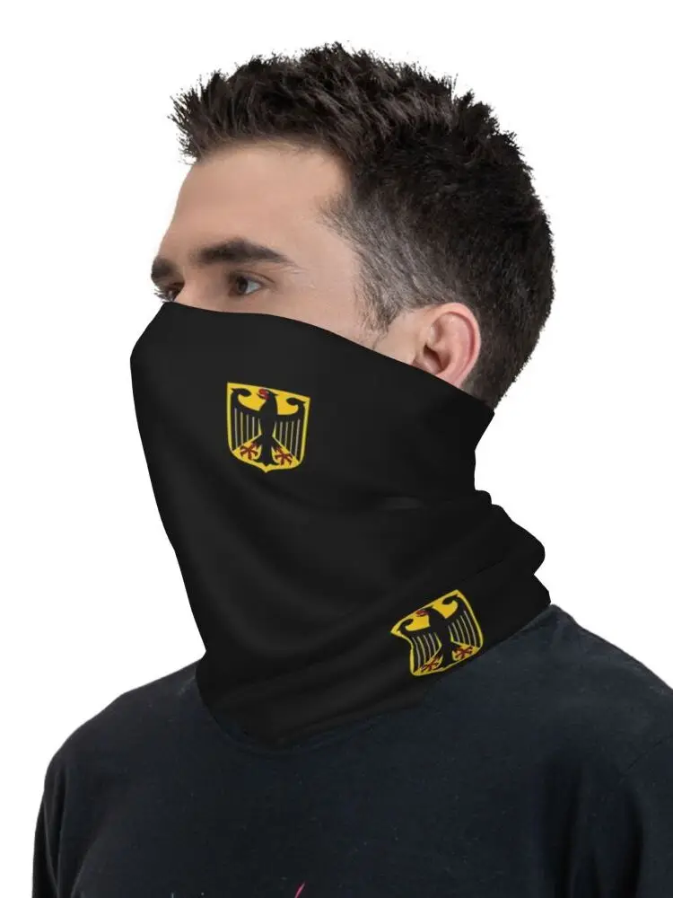 AliExpress CHAMPRINT Coat Of Arms Of Germany Bundesadler Bandana Neck Gaiter German Flag Eagle Mask Scarf Multi-use Balaclava Cycling Unisex Adult