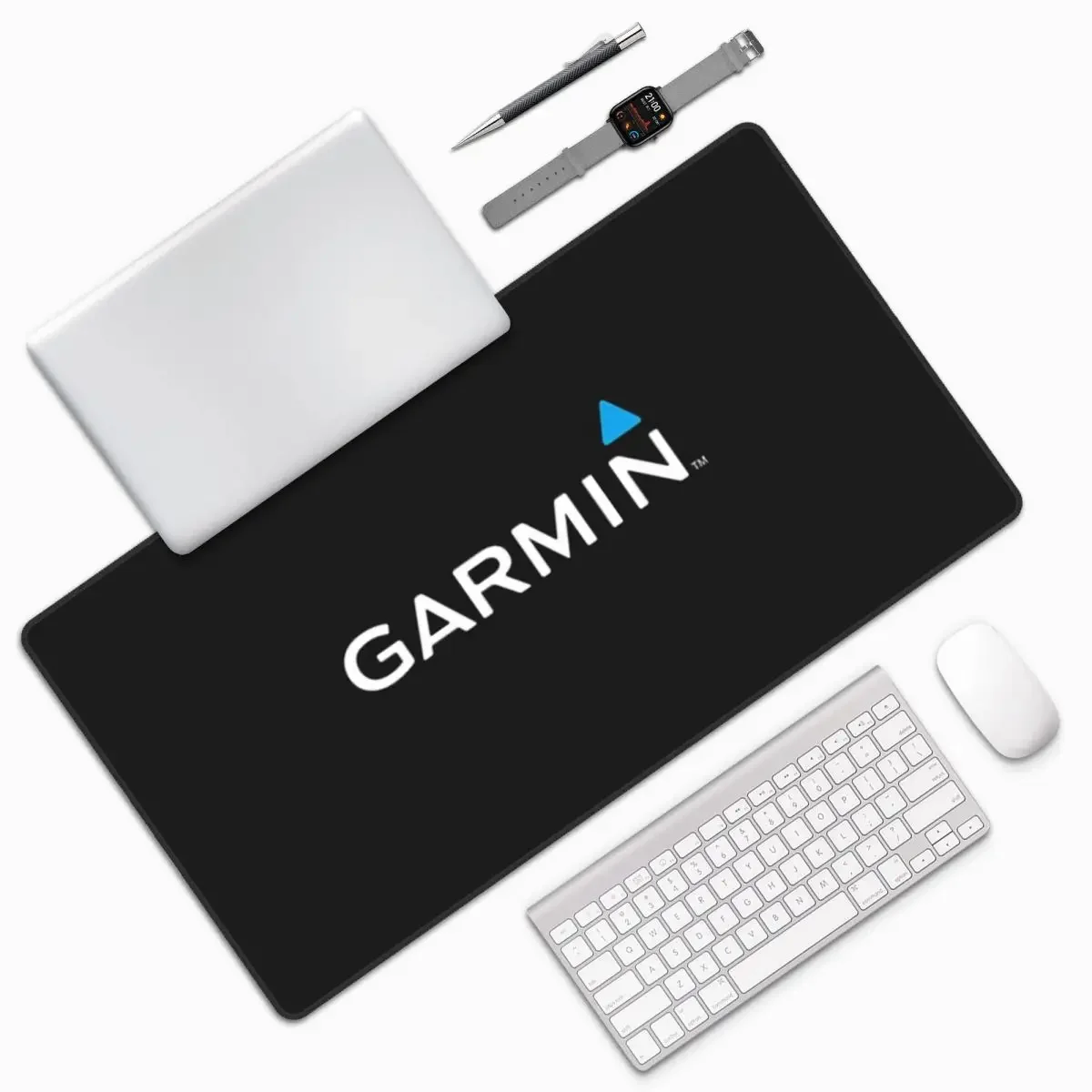 Alfombrilla de Ratón Grande Clásica Original de Garmin, Alfombrilla para Teclado y Ratón de Computadora, Alfombrilla para Juegos de PC, Alfombrilla para Escritorio de Computadora Portátil