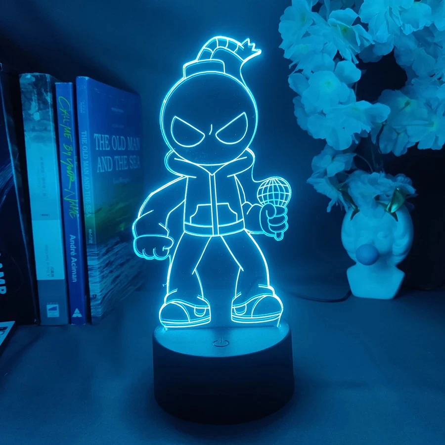 Whitty fnf for friday night funkin Game Led Light Figure for Child Room Decoration Gadget Kids New Year Gift Bedside 3d Lamp FNF