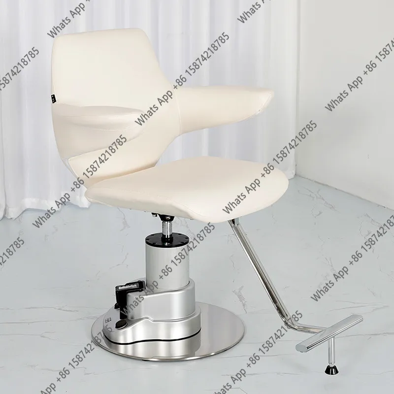 High-end hair salon chair, simple hair salon special electric lift barber shop dyeing and ironing seat stool