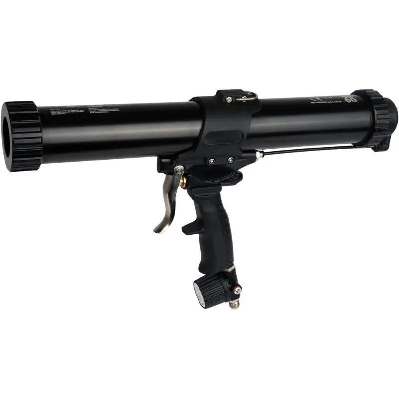 

Pneumatic Seam Sealer Caulking Gun for Sausage Soft Packs 10oz/300ml, 13.5oz/400ml, 20oz/600ml