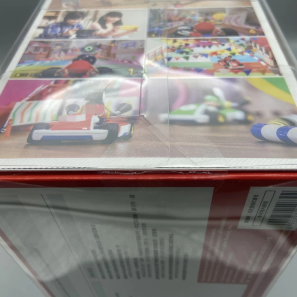 Collection Display Box For Mario Kart Live: Home Circuit/Switch/NS Game Storage Transparent Boxes TEP Shell Clear Collect Case