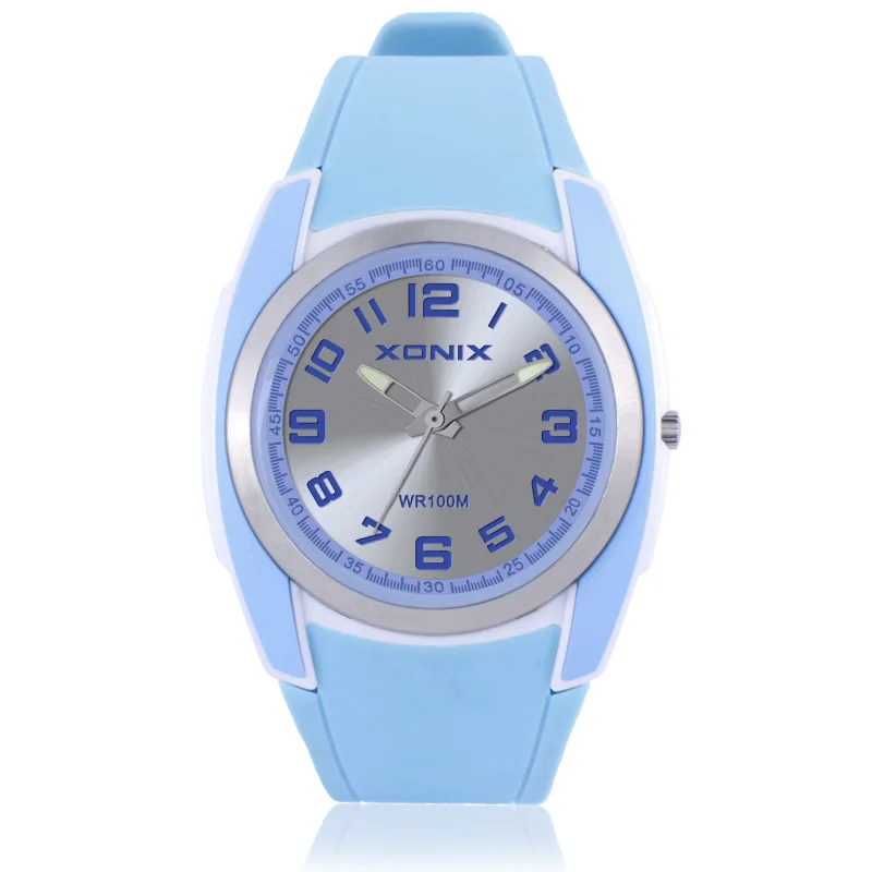 XONIX كوارتز Relojes Mujer موضة جديدة للسيدات ساعات معصم نسائية غير رسمية مقاومة للماء للسباحة والغوص Relogio Feminino RC