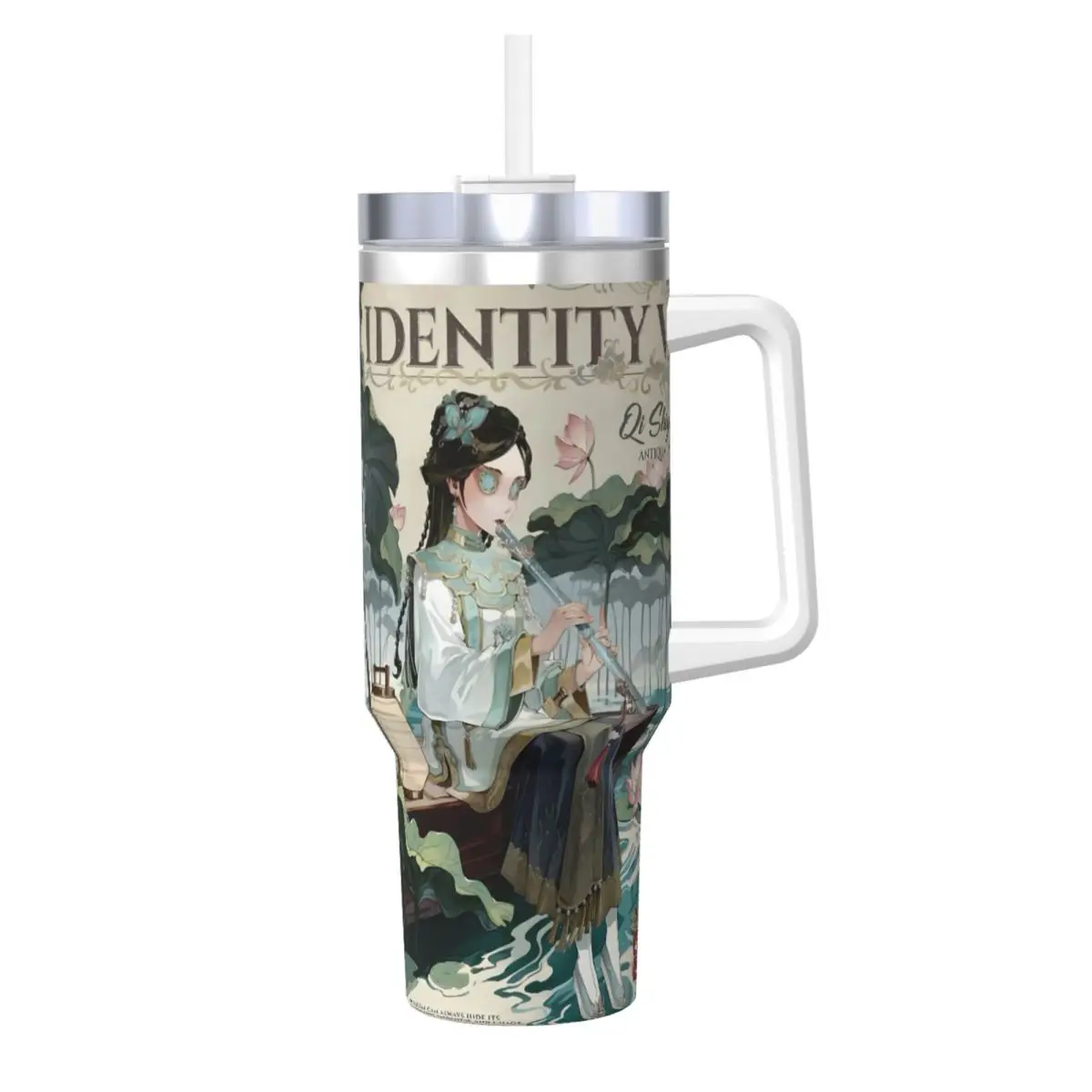 Identitys Vs Stainless Steel Tumbler Character Beach Mugs Cup Large Thermal Mug Keep Heat Cold and Hot Milk Tea Water Bottle