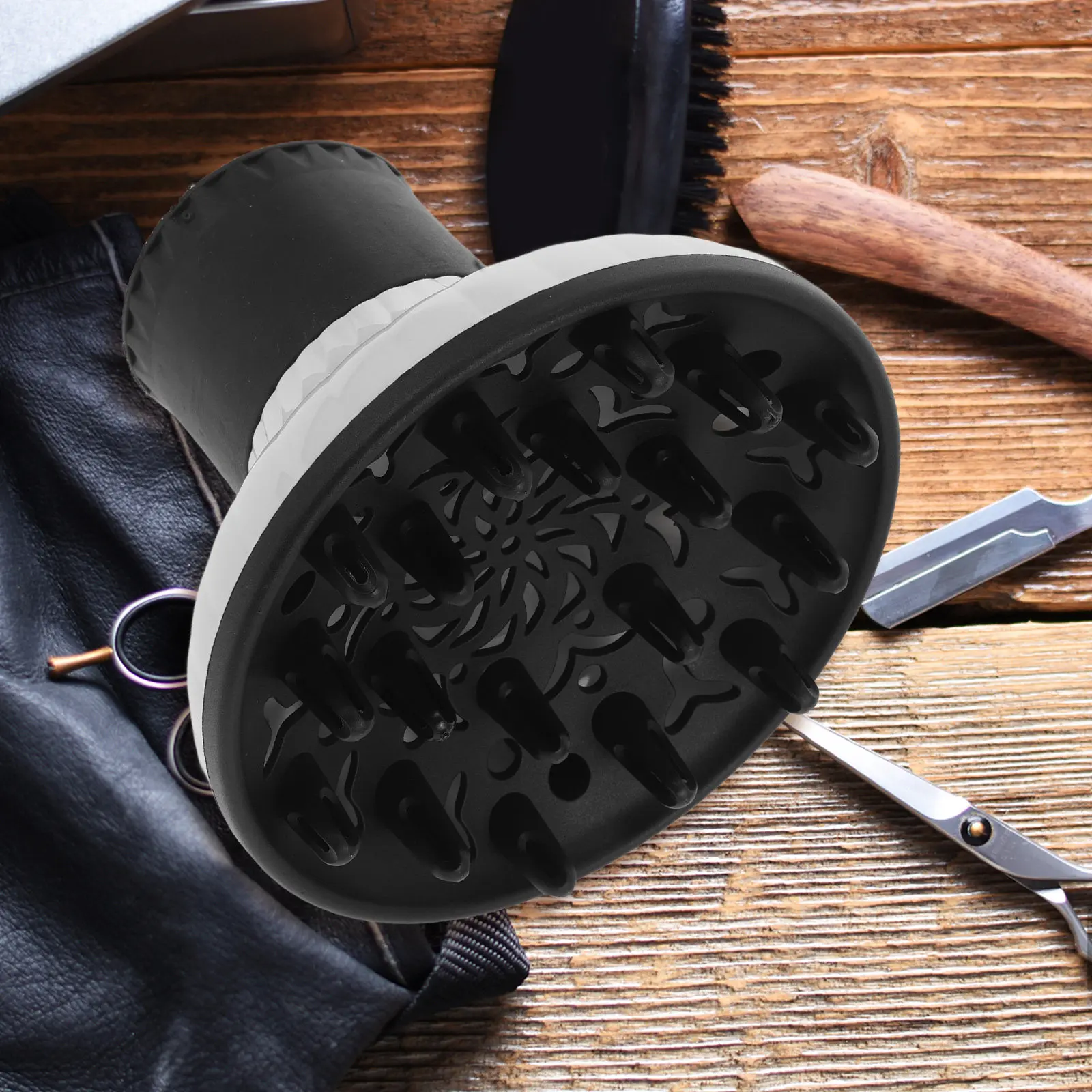 

Universal Hair Dryer Diffuser for Wavy Curly Hair Fast Drying Protection Styling Hood Travel Size Salon Quality Blow Dryer Tool