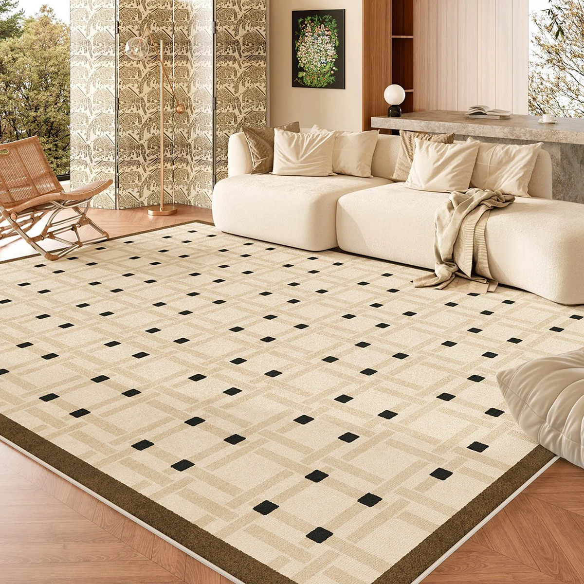 Retro Geometric Pattern Large - Home Decor Online Game recension och pris