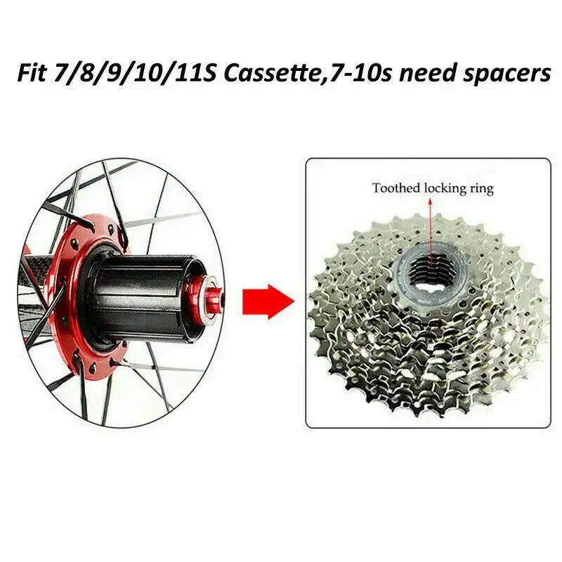 BUCKLOS MTB 자전거 휠셋, 알루미늄 합금 산악 자전거 휠 림, 카본 허브 자전거 휠, 26 27.5, 29 인치, 7, 8, 9, 10, 11S