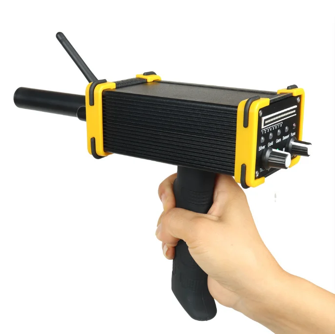 GR100 Plastic Metal Detector 1000 Meters Long Range 20cm Coil 20 Inch Sensitivity 25kHz 200W for for