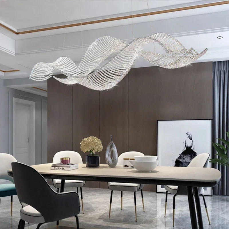 

LED Crystal Ceiling Pendant Lamp Home Villa Dining Room Bar Lighting Luxury Decorate Indoor GCeiling Pendant Lights Fixtures