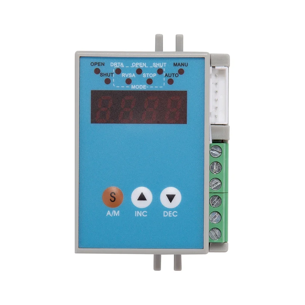 AC220V Precision Adjustment 4-20ma 0-10v 0-5v 1-5v Control Valve Positioner controller with Electric Actuator Installed