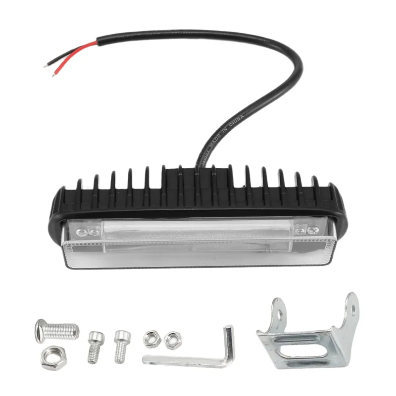 

4 Inch 30W LED Forklift Truck Car Warning Lamp Safety Working Light Bar Warehouse Danger Area Light,10-80V Waterproof (1Pcs)