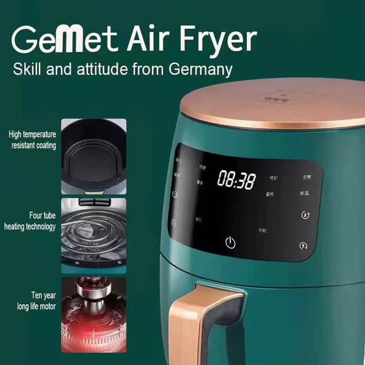 Intelligent Air Fryer Household Automatic Large-capacity French Fries Machine Multi-functional Air Fryer Freidora De Aire