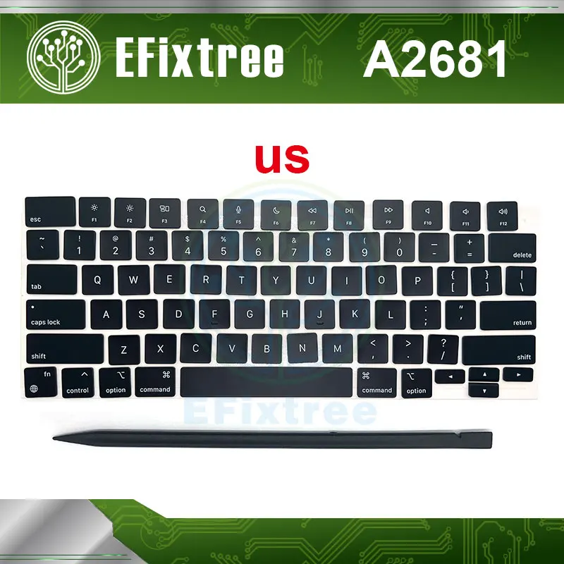 Laptop Keycaps US Layout for Macbook Keyboard Repair and Keycap Replacement A1706 A1990 A2141 A2337 A2338 A2681 A2442 A2485