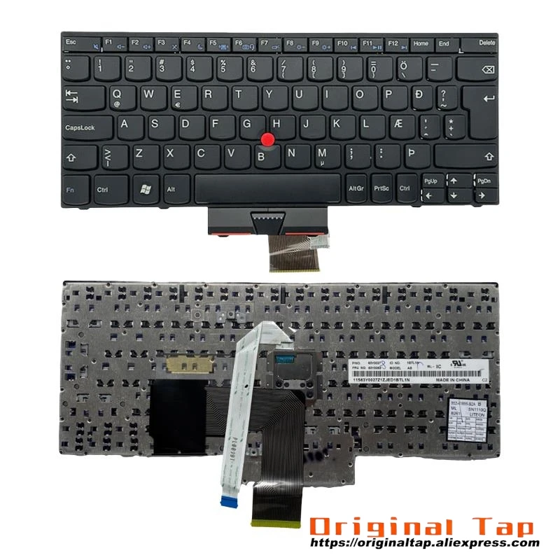 

IS Icelandic Keyboard for Lenovo Thinkpad X121e X130e 63Y0063 63Y0135