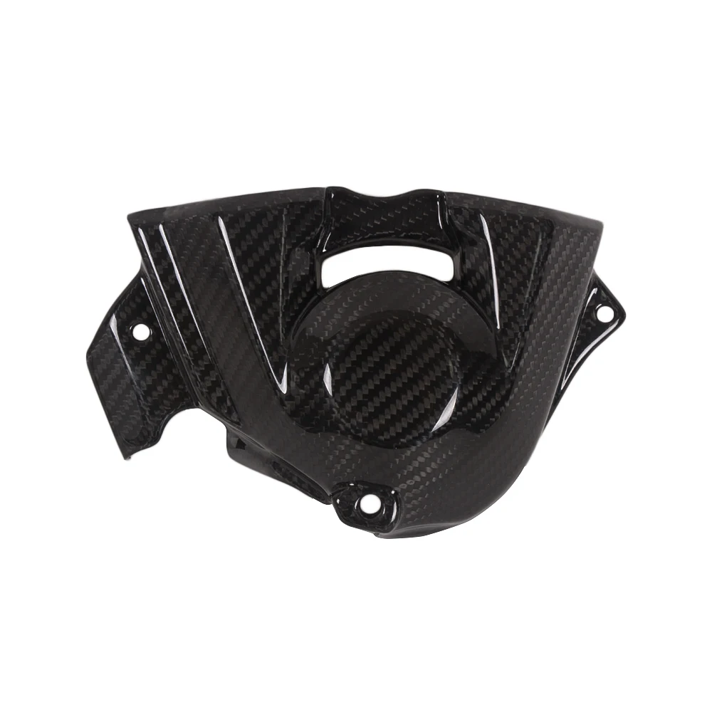 

Real Carbon Fiber Engine Sprocket Chain Case Cover Fairing Cowl For Kawasaki H2 H2R 2015 2016 2017 2018 2019 2020 2021 2022