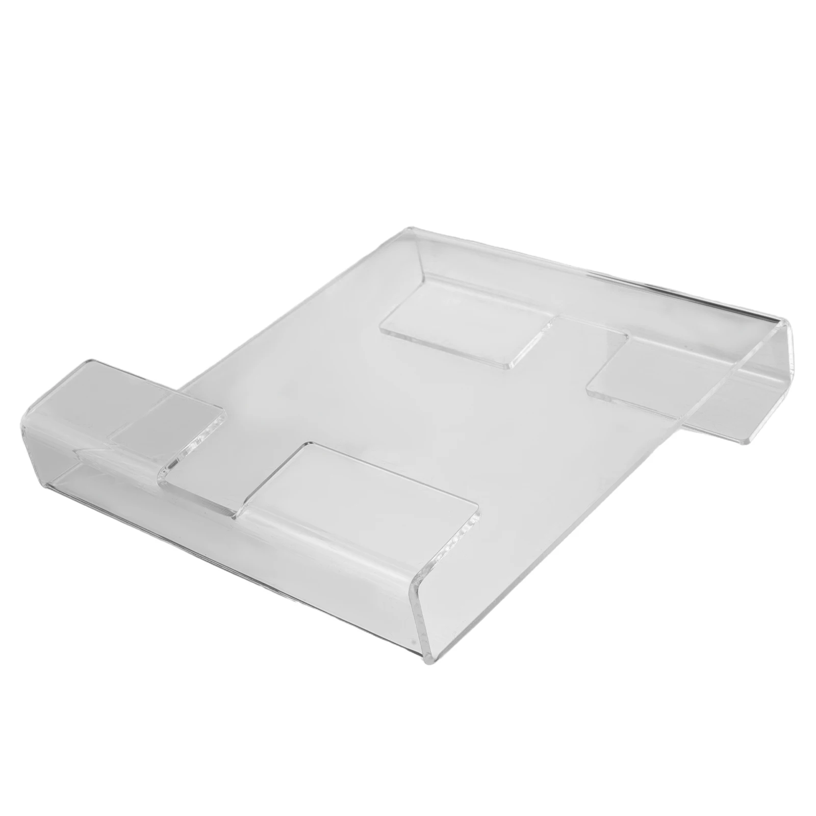 Clear Acrylic Fitness Bike Reading Stand for Tablets Books and Magazines on Exercise Bikes Tablet Holder for Spin Bike