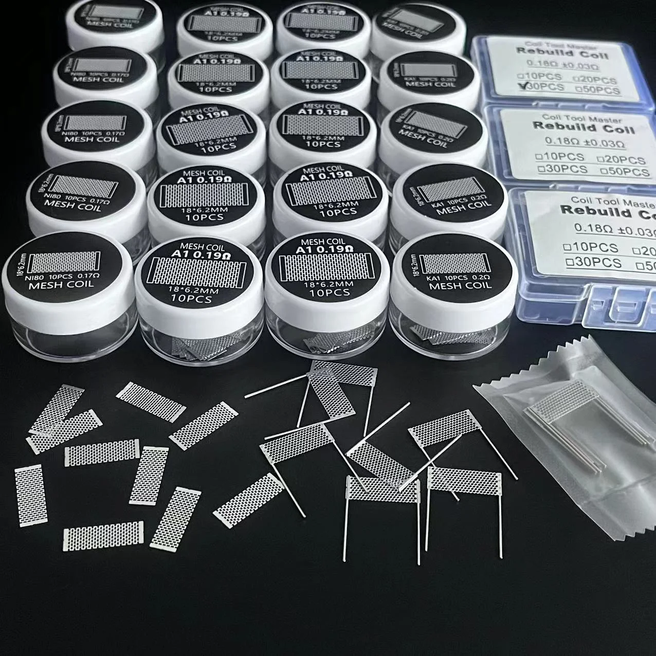 

DL RDL Zeus X Mesh Heating Coil 0.17/0.19/0.2ohm 0.18ohm For GT Mesh ZX II /Kylin M Pro /Profile A1 NI80 Heating Wire