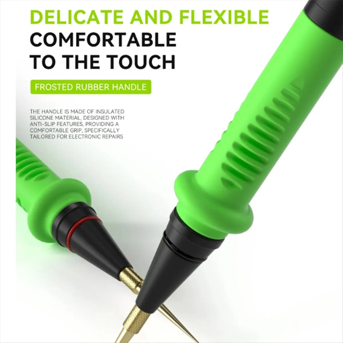 

M85K 1000 В 20 А сверхтонкие измерительные провода для мультиметра, зонды, силиконовый провод для тестовой ручки со сменными позолоченными щупами-мультиметра