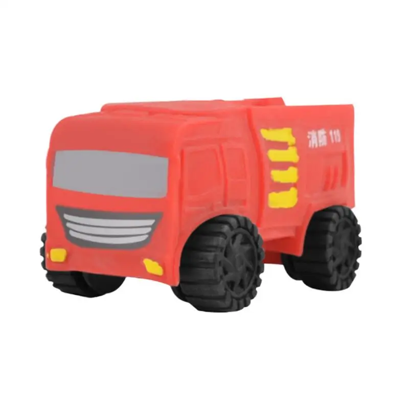 Car Shaped Stress Toy Fire Truck Kneading Deformed Educational Toy Car Novelty Props Sensory Toy for Stress Relaxing