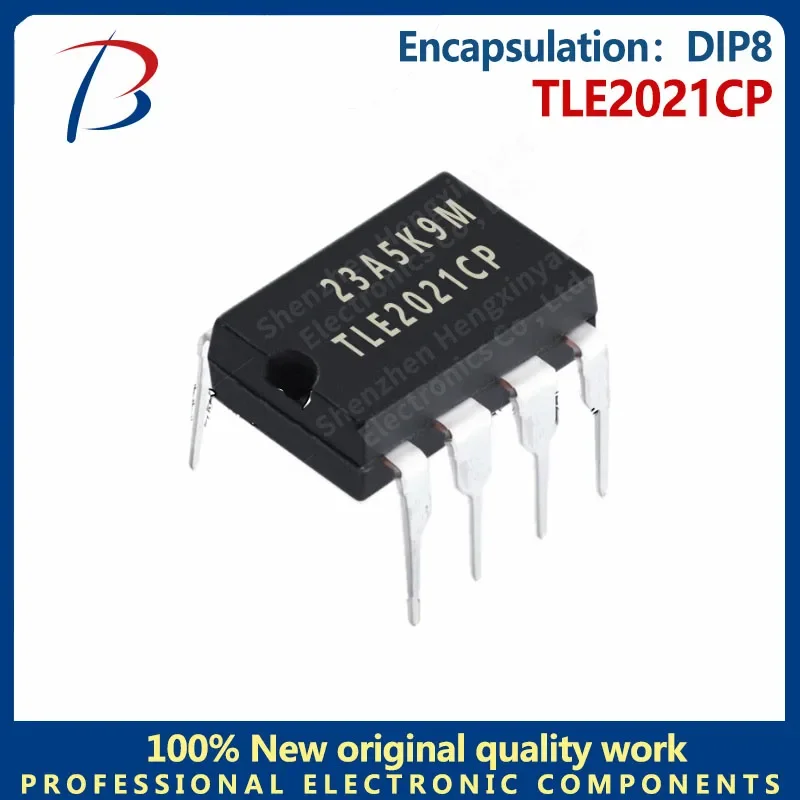 5PCS BHT TLE2021CP low power single power OP amPs are plugged into DIP8