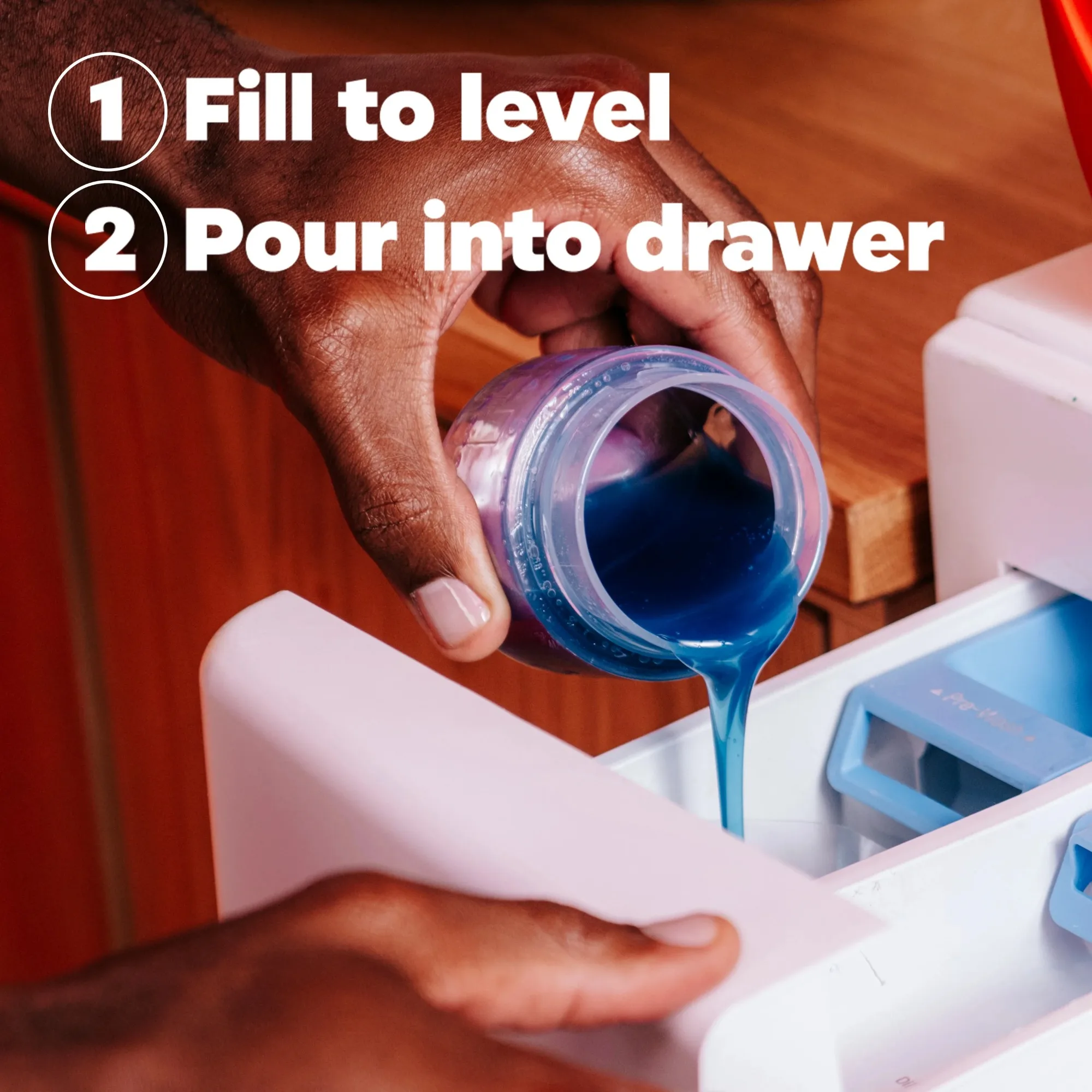 منظف الغسيل السائل، مزيل البقع المتقدم، 73 أونصة سائلة، 52 حمولة