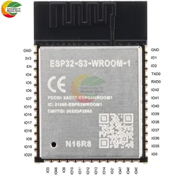 ESP32-S3-WROOM-1 N16R8 N8R2 WiFi Bluetooth 5.0 Development Board Module 32-bit Dual Core MCU Module