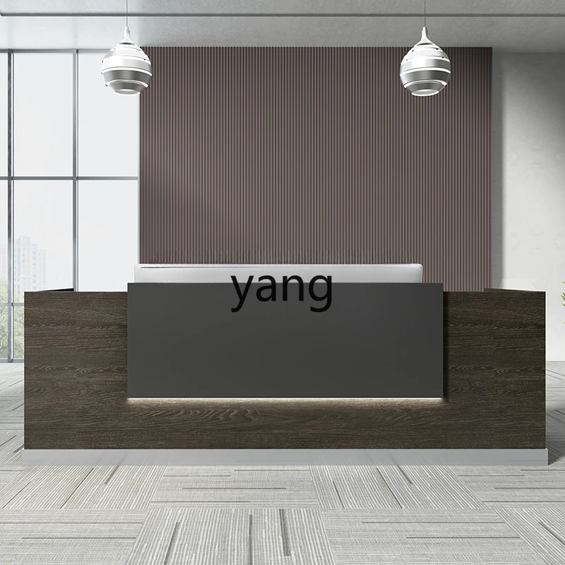 LHH Reception Desk Cashier Bar Counter Simple Company High and Low Welcome Table
