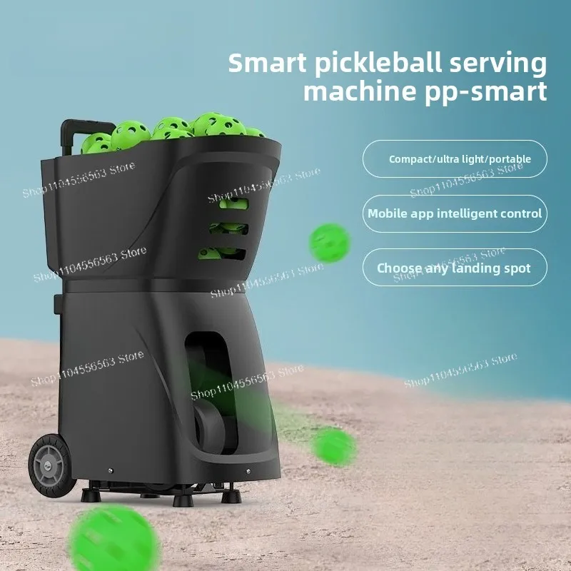 Tennis Ball Machine for Professional Training, Large Capacity, App&Remote Adjust Speed/Freq/Angle, DIY Train