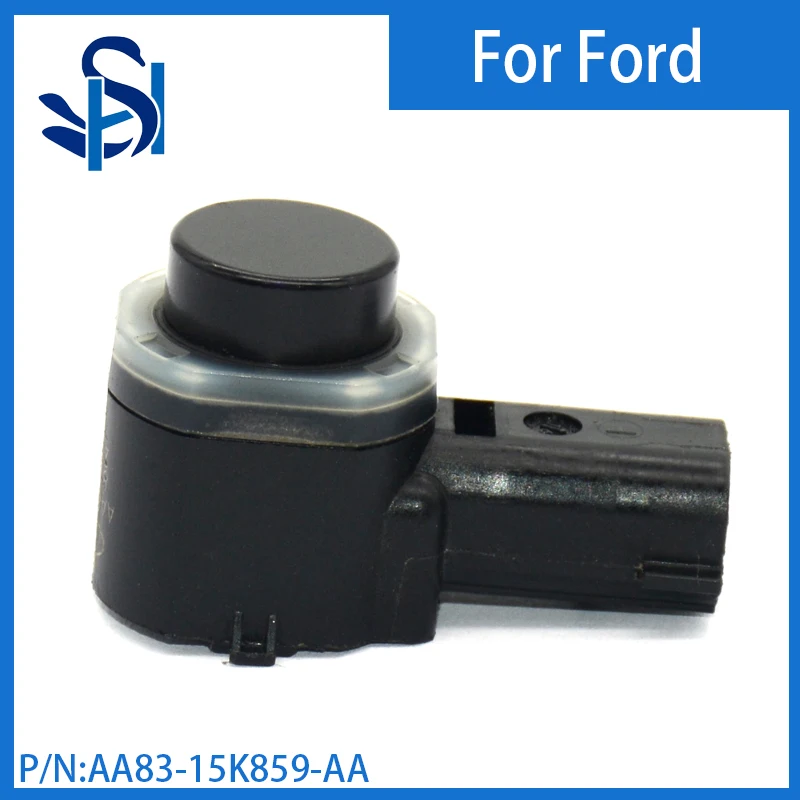 Sensor De Estacionamento PDC para Ford, Bumper Ultrasonic, PDC, Cor Preto, AA83-15K859-AA