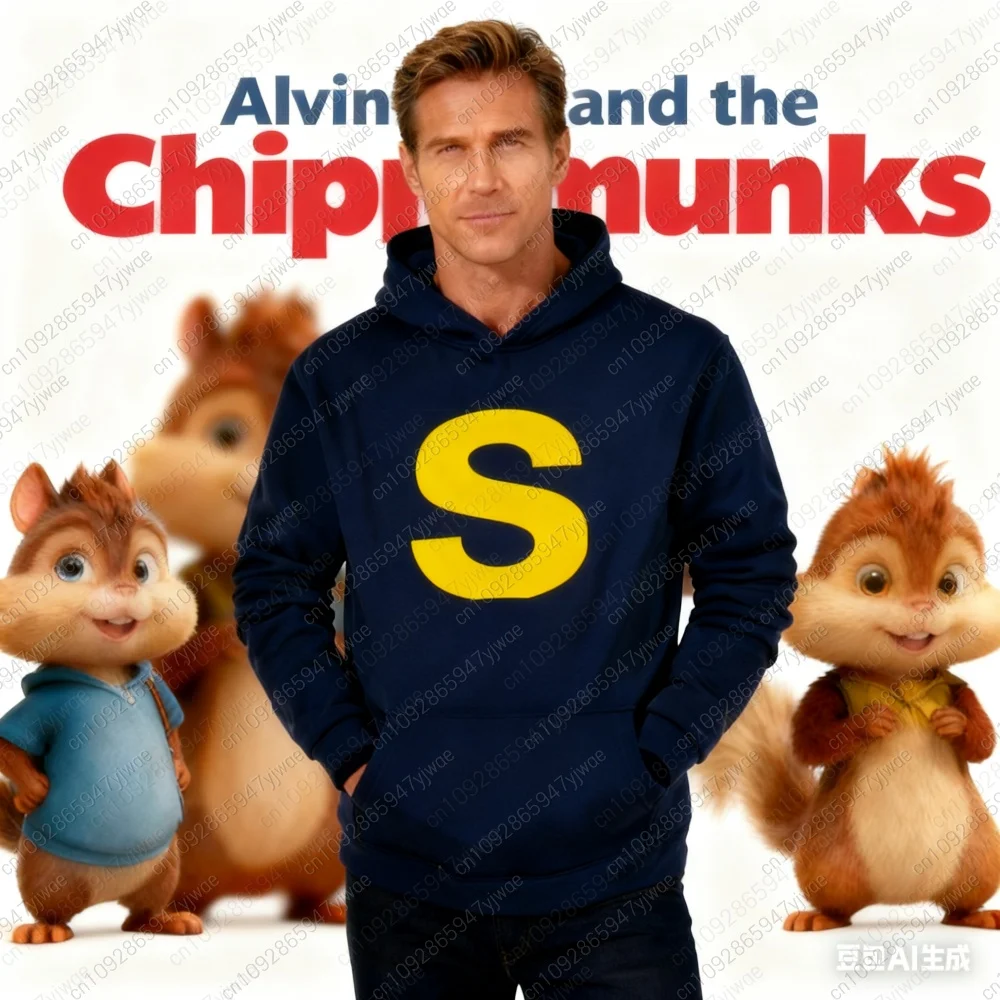 ربيع_خريف جديد ألفين و السنجاب موضة محايدة ملابس رياضية كاجوال الرجال هوديي هالوين زي المرأة هوديس