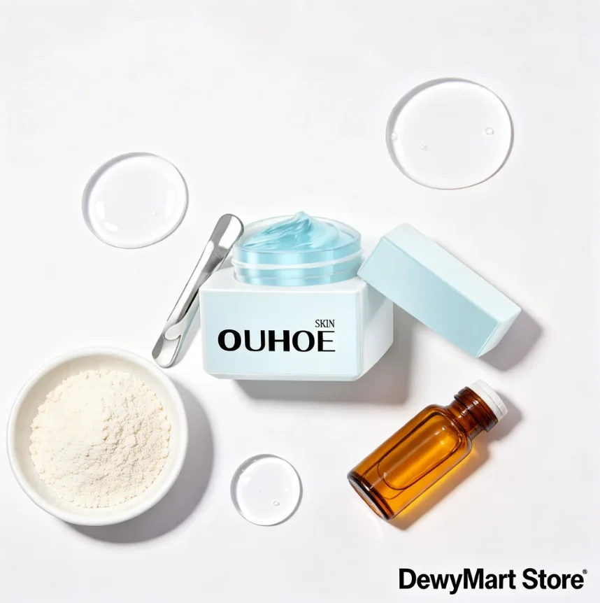 OUHOE Collagen Cream, Moisturizing & Firming Face Cream for Soft, Hydrated and Smooth Skin