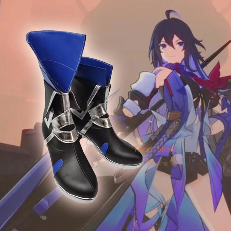 Honkai-zapatos de Cosplay de Star Rail, juego de rol de Anime para fiesta de Halloween, zapatos de utilería