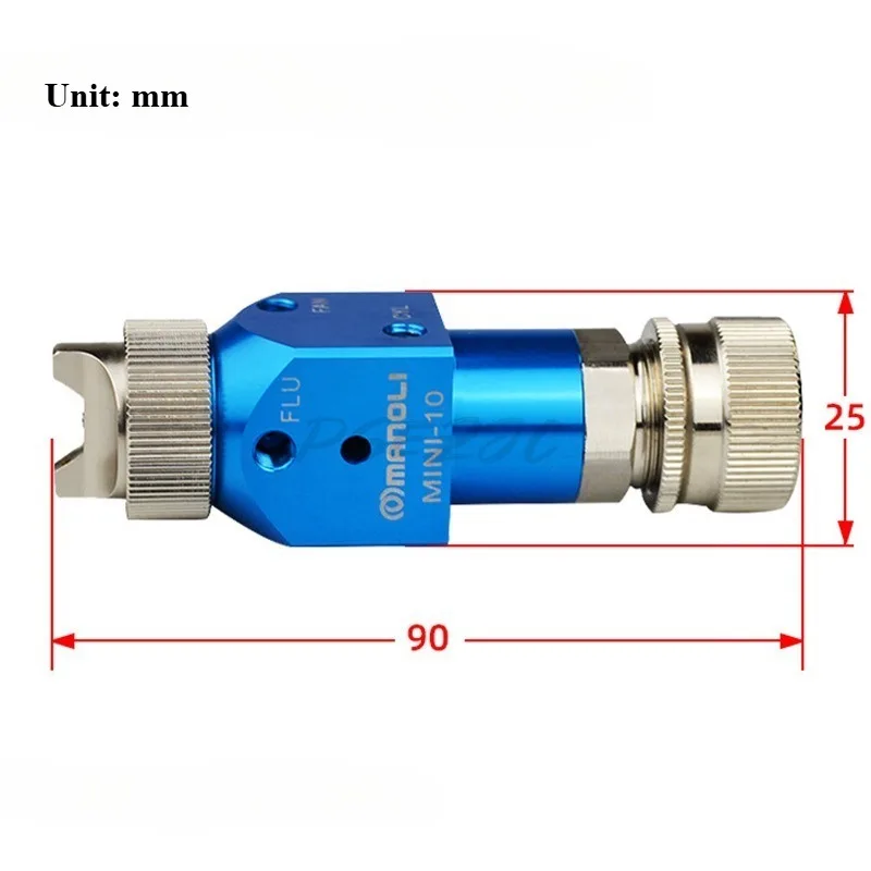 MINI-10 Spray Gun Micro Low Pressure High Atomization Water Transfer Printing Release Agent Paint Automatic Spray Gun