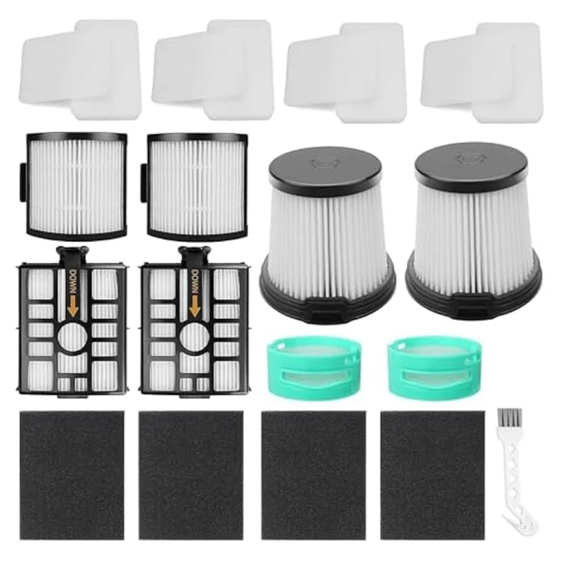 

IW3511 IW1111 HEPA Filters Replacement For Shark IW3511 Detect Pro Lightweight Cordless Stick Vacuum Cleaner Active