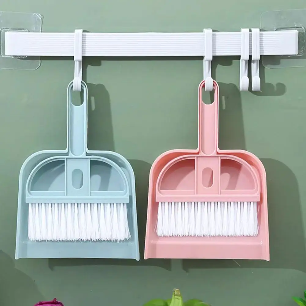 Mini Desktop Cleaning Brush Broom Dustpan Set Dog And Cat Cleaning Disinfection Garbage Cleaning Shovel Household Cleaning Tool