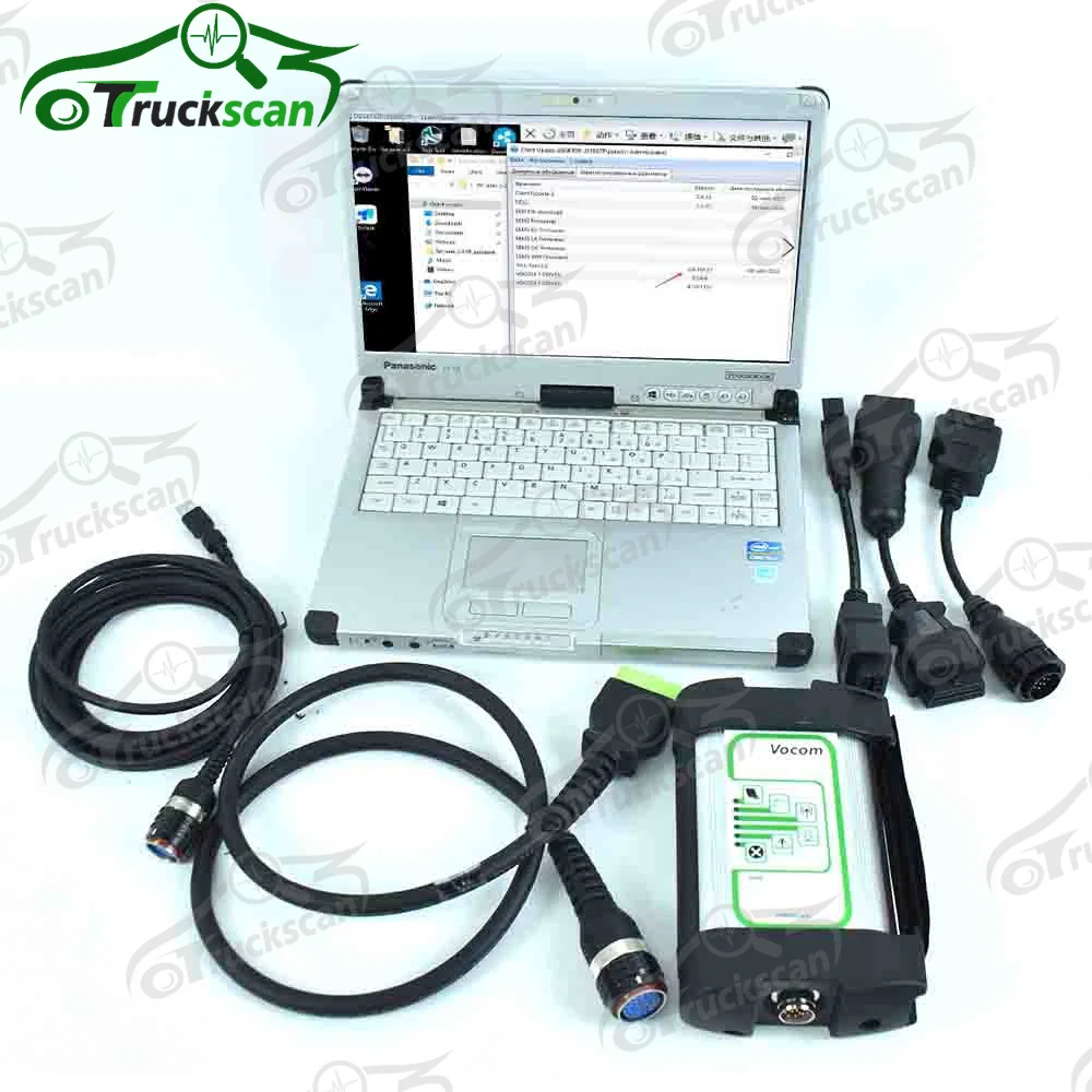 

NEWEST ForVol-vo Vocom 88890300 Interface For Vocom Truck Diagnostic Tool AND CFC2Laptop