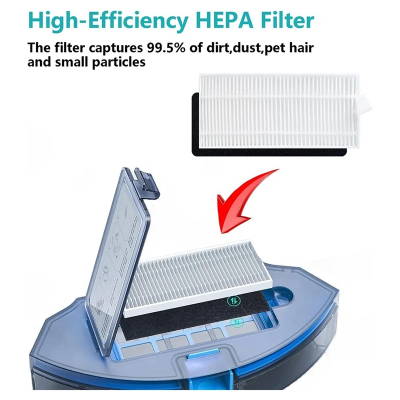 Accessories Kit For Lubluelu SL60D SG60 SL61 Robot Vacuum Cleaner Replacement Parts