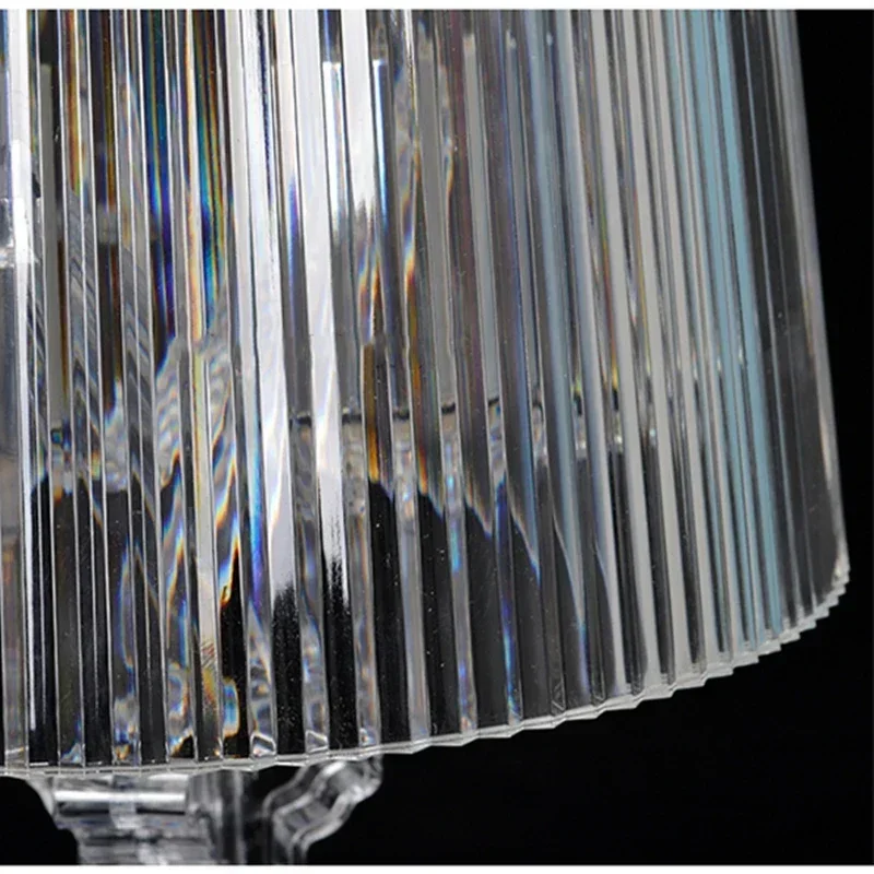 Baroque Ghost Shadow Desk Lamp Decorative Lighting for Living Study Room Bedroom Acrylic Transparent Table Lamps Room Decor