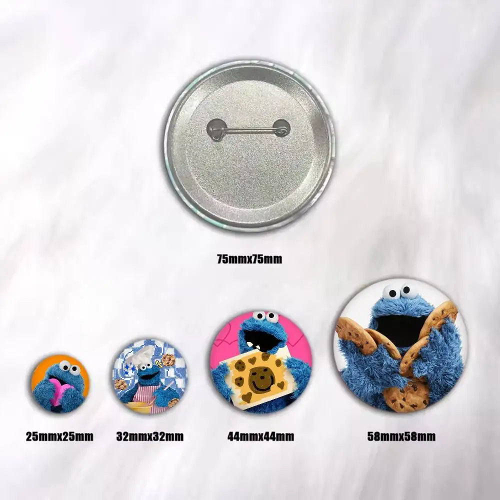 C-Cookies Monster Brooches Cartoon Badge Pins Backpack Hat Accessories Friend Gift - view 3