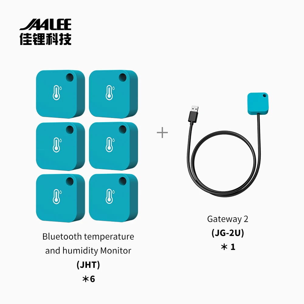 jaalee WiFi Gateway Temperature/Humidity/Dewpoint/VPD Thermometer/Hygrometer Monitor Refrigerator Freezer Fridge Alarm Alerts