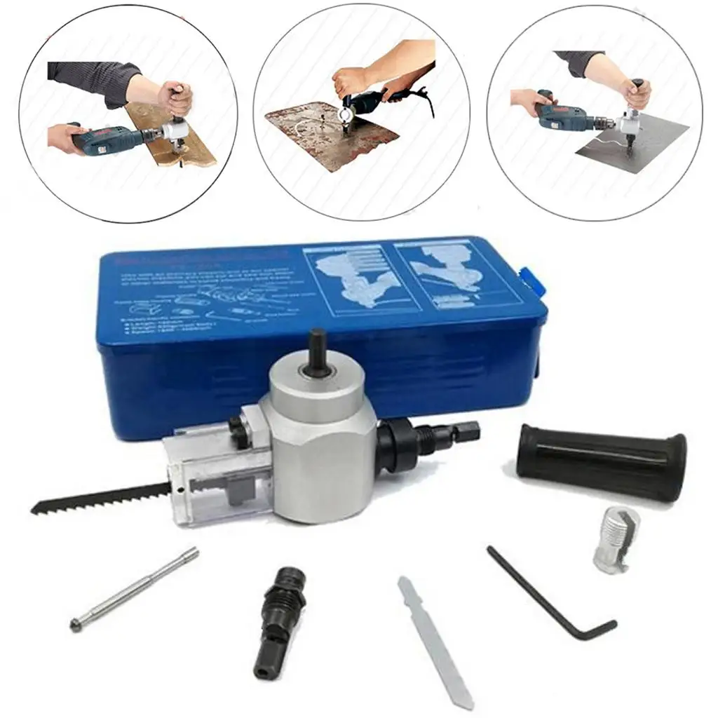 

Профессиональный вырубный станок с двойной головкой, держатель для резки листового металла, набор насадок для сверла для режущей пластины, доска из волокнистой фанеры