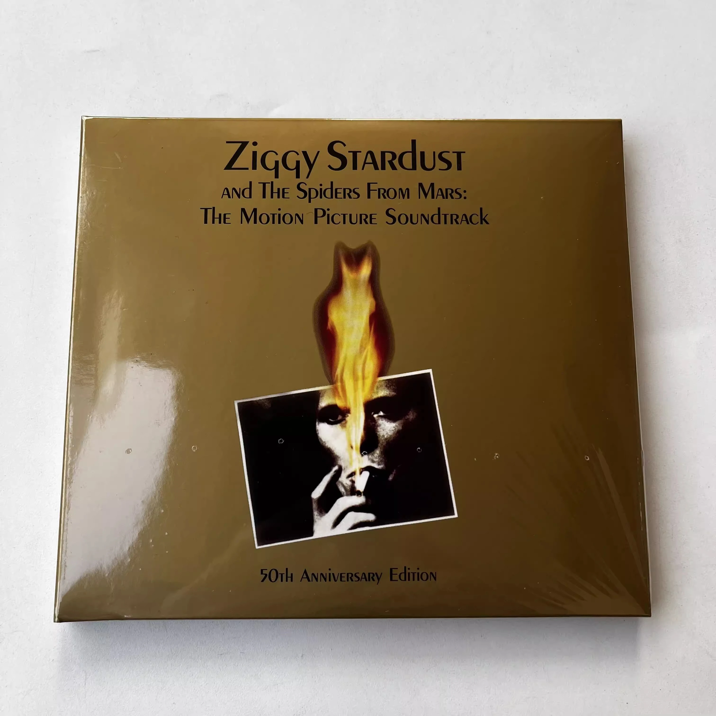 Movie Ziggy Stardust and the Spiders from Mars Music CD 50th Anniversary Edition Album 2pcs Music Record Cosplay Soundtrack Box