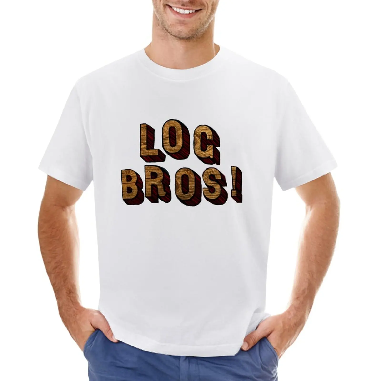 

too many spirtis log bros ryan and shane T-Shirt plus size tops summer tops vintage clothes men graphic t shirts